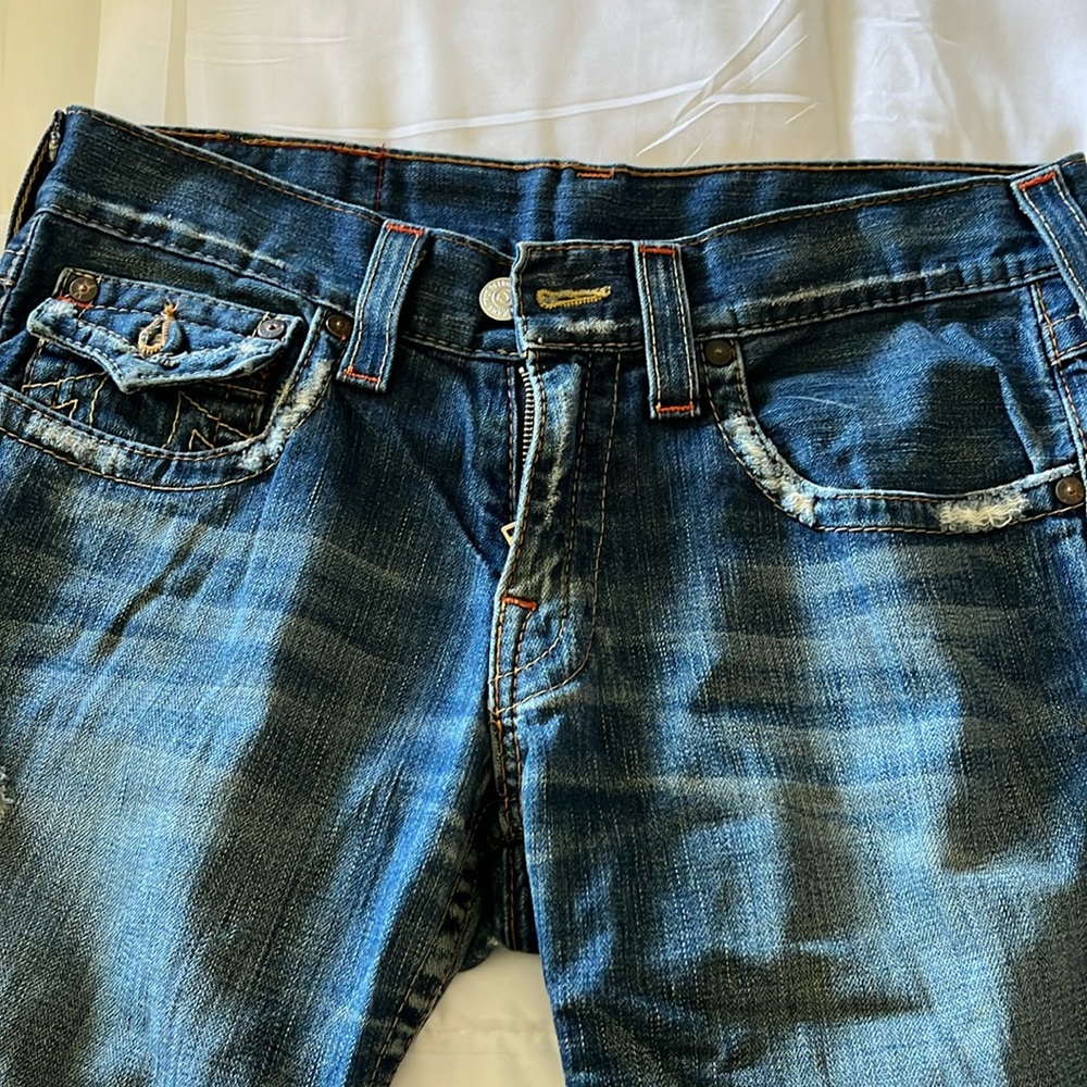 True Religion, style Joey, men’s size 32x27, bootcut 9.5 inch